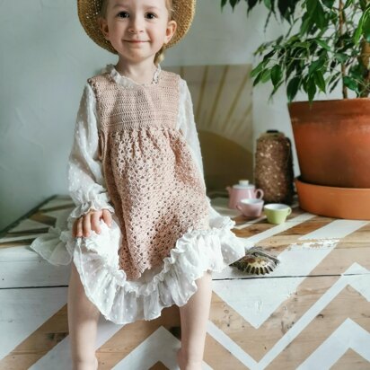 "Charlotte" Pinafore Dress