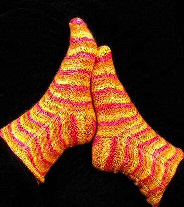 Traffic Island Socks