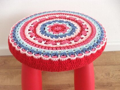 Boho Stool Cover