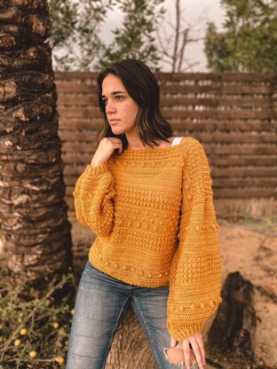 Jasmine Coral sweater