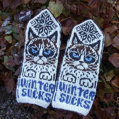 Cattitude - knitting pattern