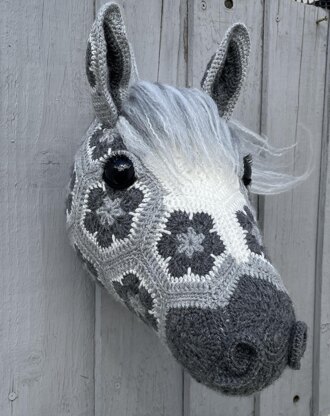 Pepper the african flower horse head