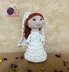 Amigurumi Lala wedding dress