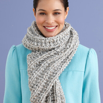 Brisbane Scarf in Lion Brand Wool-Ease Thick & Quick - 90619J