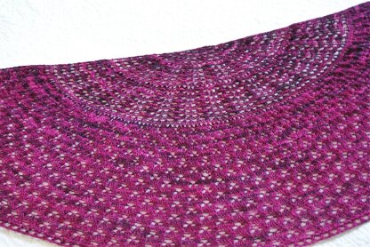 Summer moon shawl