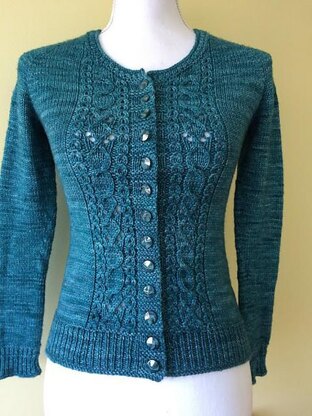 Argent cardigan