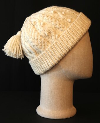 Tasseled Aran Hat