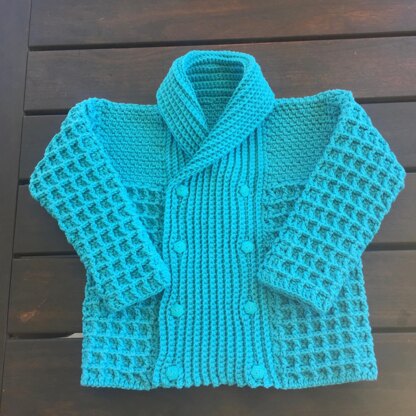 Dean Baby Waffle Cardigan