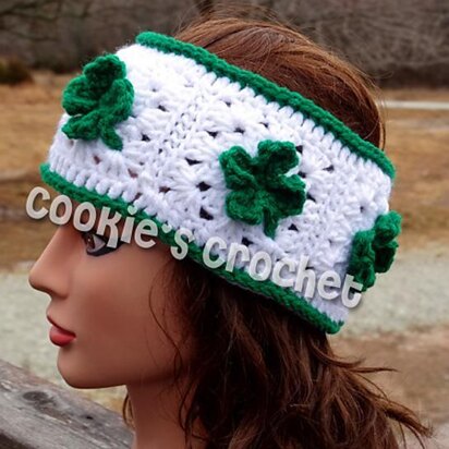 Lucky Shamrock Ear Warmer