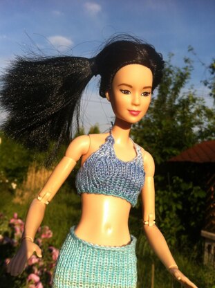 Arielle - Mermaid Outfit for Barbie Dolls