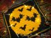 Spooky Moon Overlay Mosaic - Bat Attack!