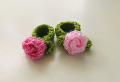 Crochet Rose Ring by 12-Year-Old