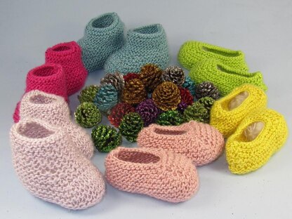 Really Easy Baby Booties and Slippers