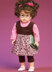 McCall's Clothes and Accessories for 18'' Doll M6005 - Paper Pattern Size One Size Only