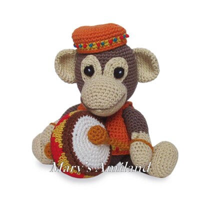 Amigurumi Arthur Monkey The Ami