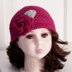 Rose Baby Hat