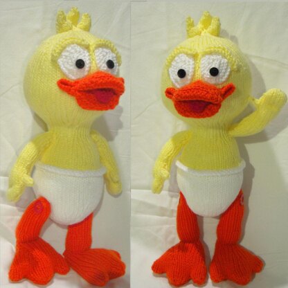 Dudi baby duck - toys pattern