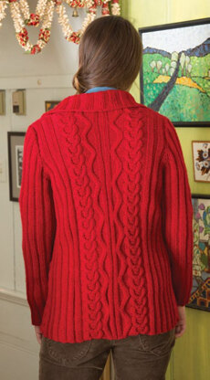 Susie Cardigan in Classic Elite Yarns Color by Kristin - PDF