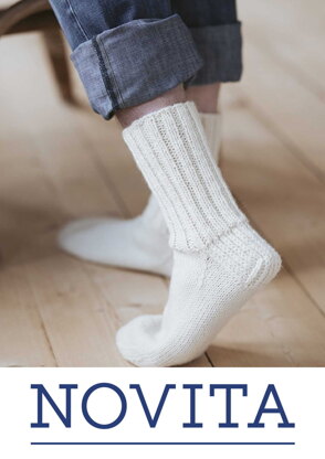 Basic Socks in Novita 7 Veljestä - Downloadable PDF