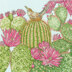 Bothy Threads Cactus Garden Cross Stitch Kit - 26 x 26cm