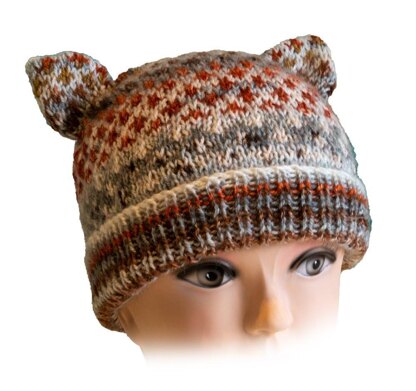 Cute Hats to Knit 3 - fox, robin, penguin, pig, pixie, dump-truck