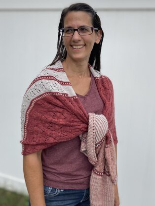 Helen’s Heart Shawl