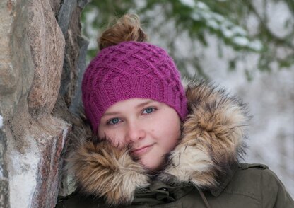 Messy Bun Criss Cross hat