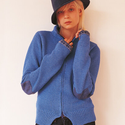 Louise Cardigan in Rowan Original Denim