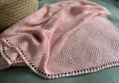 Warm Hearts Baby Blanket