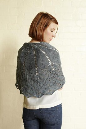 Raindrop Shawlette