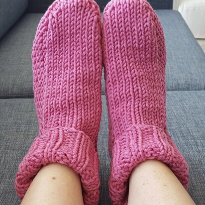 Spencer - chunky slipper socks