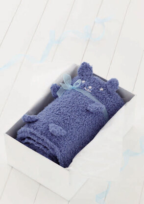 Bear and Rabbit Blankets in Sirdar Snuggly Snowflake DK - 4759 - Downloadable PDF