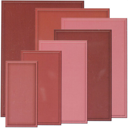 Spellbinders Nestabilities 5"X7" Card Creator Dies - Matting Basics A