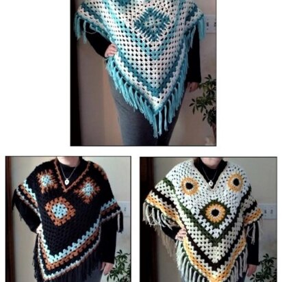 For the Love of Granny Poncho 3