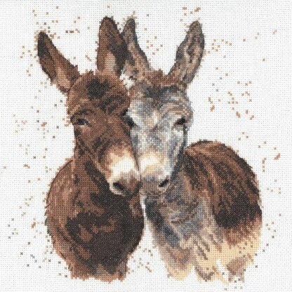 Creative World of Craft Jack & Diane By Bree Merryn Cross Stitch Kit - 25.5 x 25.5cm