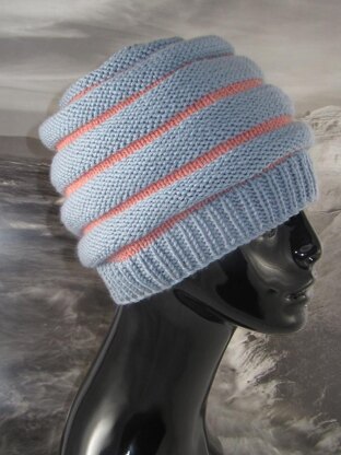 Stripe Beehive Hat