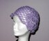 Violet Flower Hat