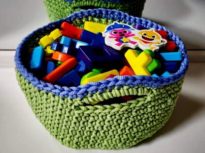 Small Basket with Handles