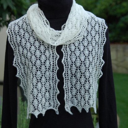 The Ulladulla Easy Lace Scarf
