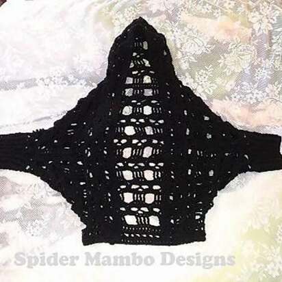 XXtra CreepySkull Cocoon Shrug