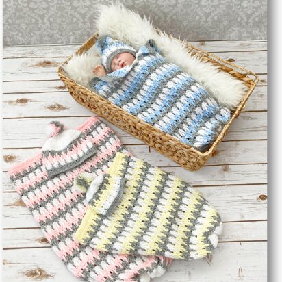 Baby Cocoon Crochet Pattern # 493