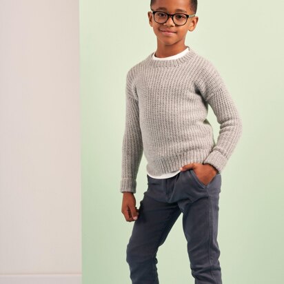 Mini Gandy Sweater in Rowan Alpaca Soft DK PDF