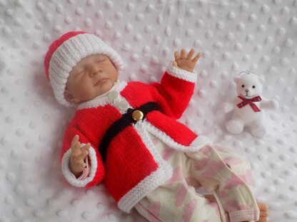 Premature Baby Santa NICU Set