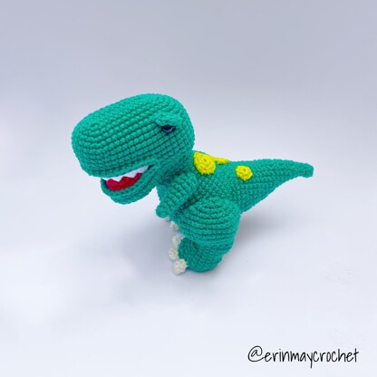 Henry the T-Rex Amigurumi Crochet Pattern by erinmaycrochet