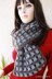 Chunky Crochet Infinity Scarf Two Tone