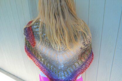 Mystical Aura Shawl