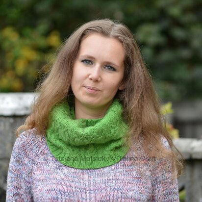 Rainforest Cowl Knitting Pattern