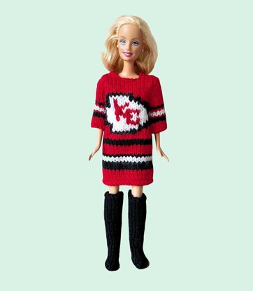 Barbie: Taylor Swift style Kansas chiefs outfits