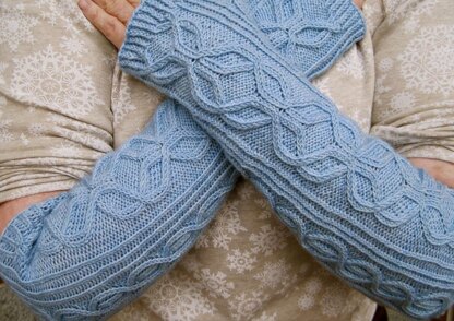 Mt. Blanc Long Fingerless Mitts