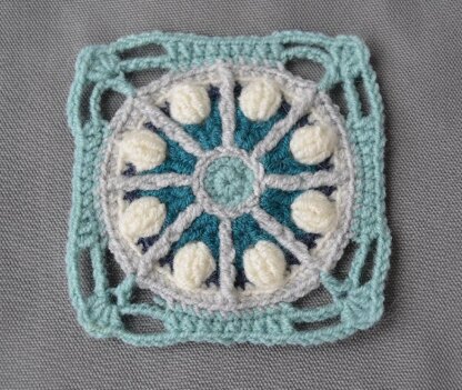 Frozen Flowers Pillow Cover